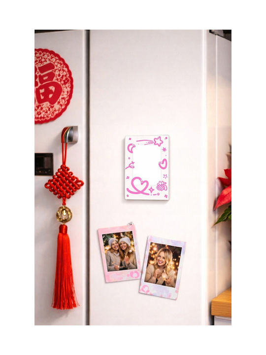 Loveinstant Frame Magnetic Frame Instax Mini Photos 99 41 12 40 11 Evo Liplay Link Pink Hearts