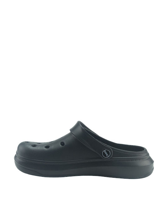 Cubanitas Men's Clogs Black