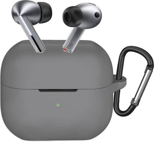 Techsuit Husă în culoarea Gri pentru Samsung Galaxy Buds 3 / 3 FE / 3 Pro