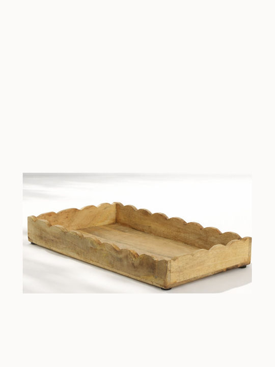 Kaemingk Ξύλινος Δίσκος Σερβιρίσματος 40.5x25x5.5cm