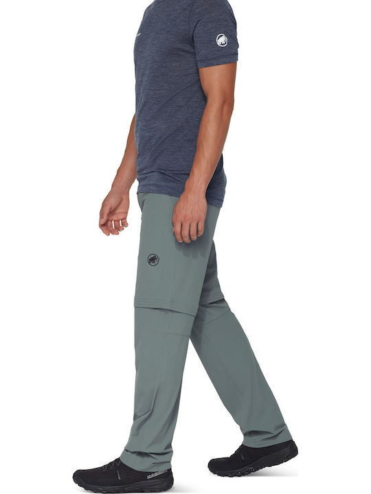 Mammut Men's Long Hiking Trousers Turquoise