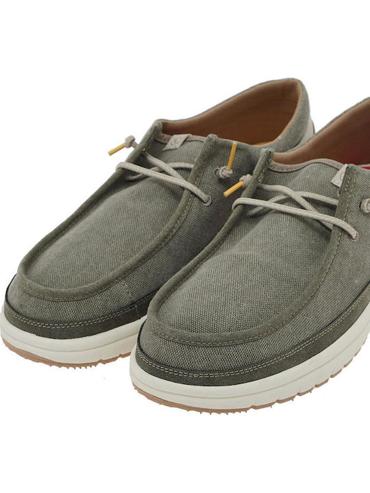 Ανδρικά Loafers σε Πράσινο Χρώμα