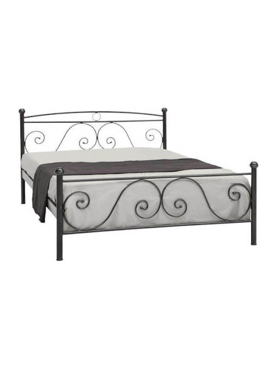 Paturi Metalice Cuprii Semi-Duble Rhodos Pentru Saltea 110x190cm