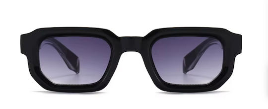 Martinez Cycling Glasses With Black Frame And Dark Lenses