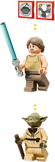 LEGO Star Wars Coliba Lui Yoda și Antrenament Jedi pentru 8+ Ani 440 Bucăți
