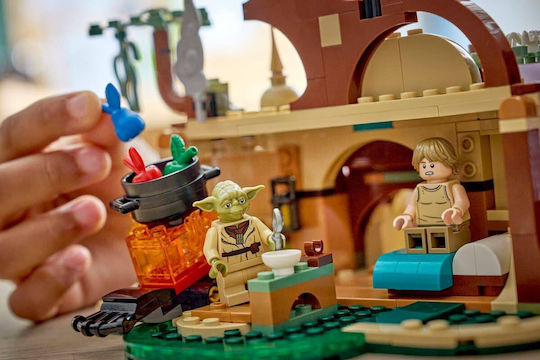 LEGO Star Wars Coliba Lui Yoda și Antrenament Jedi pentru 8+ Ani 440 Bucăți