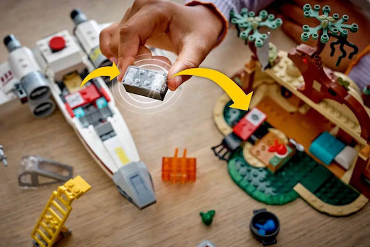 LEGO Star Wars Coliba Lui Yoda și Antrenament Jedi pentru 8+ Ani 440 Bucăți