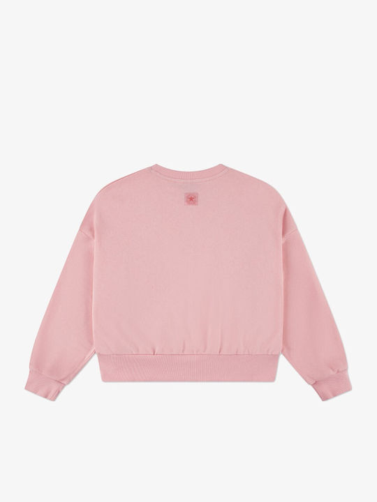 Kids Sweatshirt Pink Crew