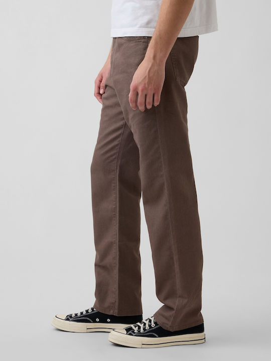 Pantaloni Relaxed Fit Toasted Almond