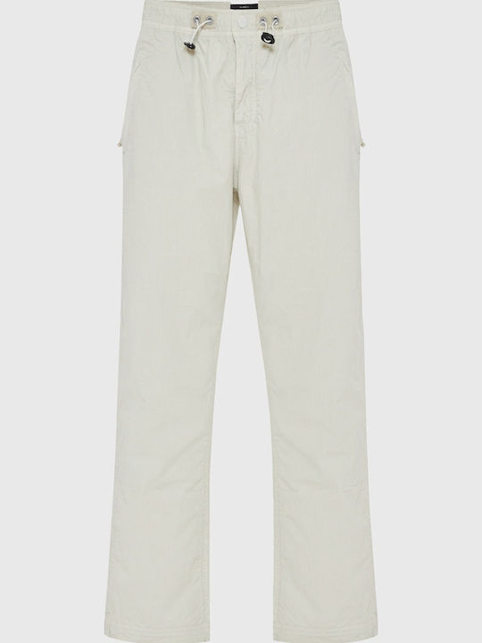 Trousers in Loose Fit Beige