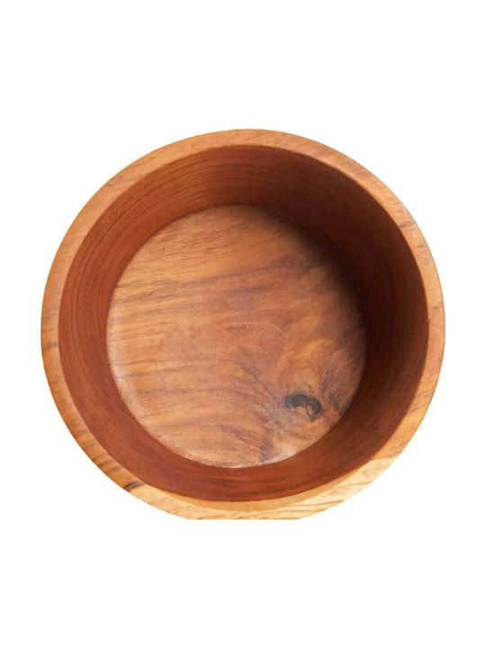 Phos & Gaia Decorative Wooden Brown Bowl