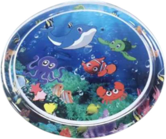 Kid's Inflatable Pool Mattress Blue