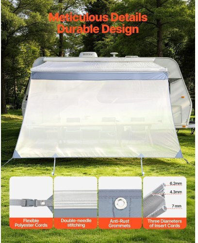 Vevor Cort De Camping Pentru Automobil 200x330cm