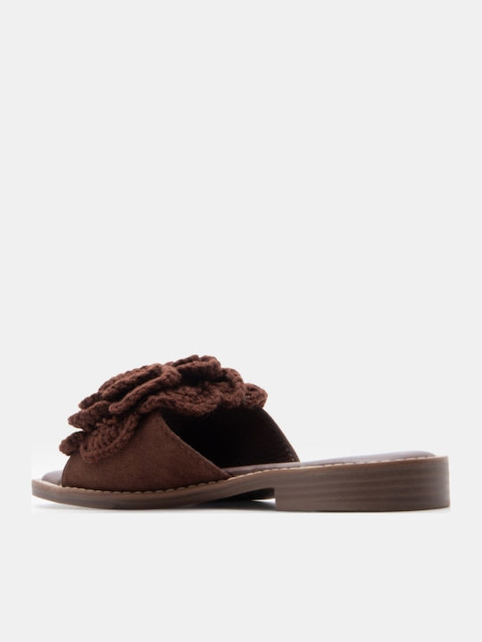 Дамски Сандали Flatforms Кафяви