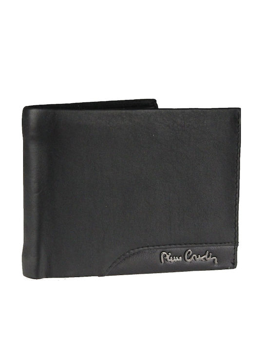8805 Men's Leather Wallet with RFID Black