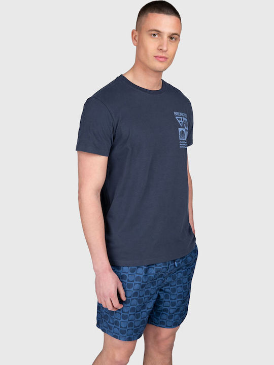 Tricou Indigo Albastru
