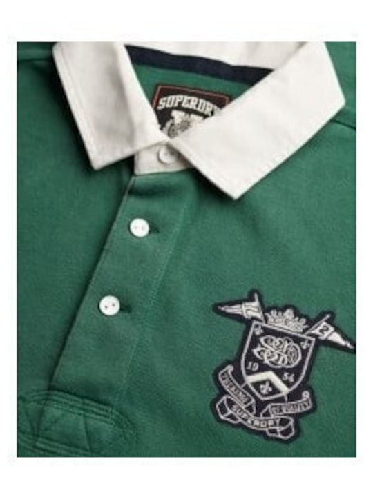 Polo Short Sleeve Blouse Hunter Green