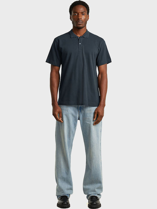 Core Polo Μπλούζα Κοντομάνικη Blue
