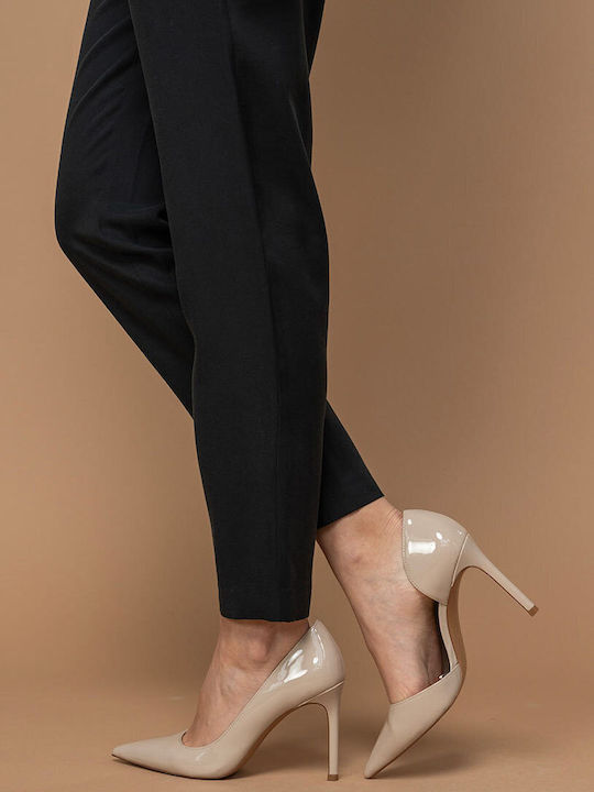 Ilaria Damen Stoffhose Mit Hochgebirge Passform Schwarz