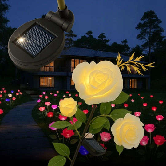 Solarleuchte Blume mit Bewegungssensor und Fotowiderstand IP44