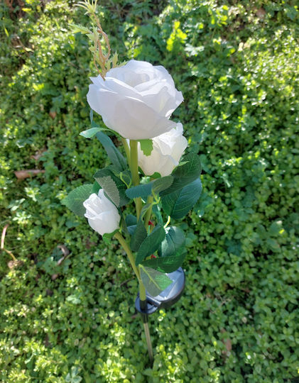Solarleuchte Blume mit Bewegungssensor und Fotowiderstand IP44