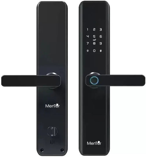 Încuietoare Electronică Culoare Negru cu Conectivitate Wi-Fi
