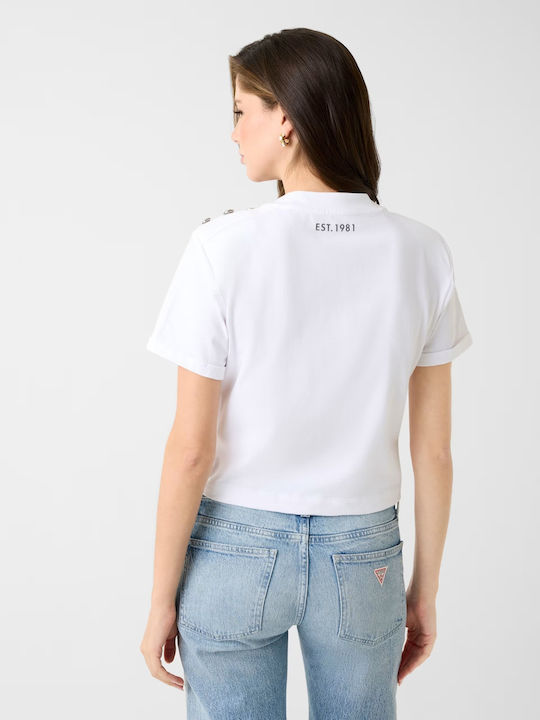 Guess T-Shirt Λευκή