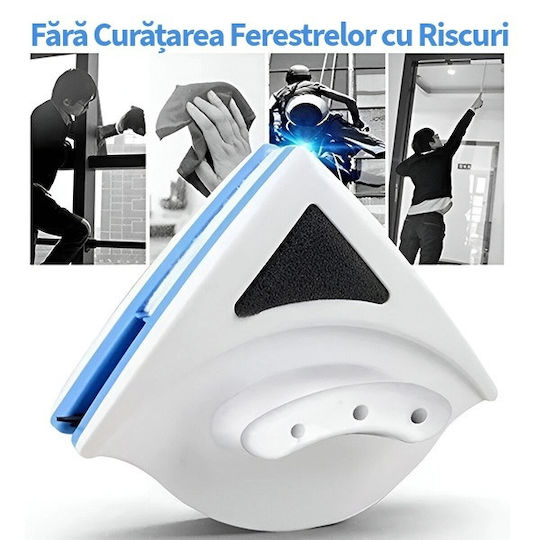 Aparat Magnetic De Curățat Geamuri Cu Două Fețe 16x13.5x..5 Cm