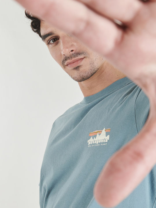 '73 Skyline T-shirt Μπλε