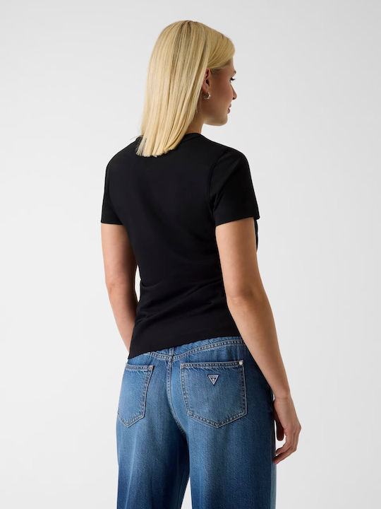 Guess Tricou Negru
