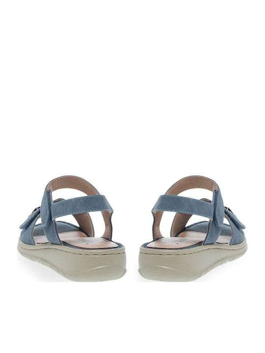 Leather Women's Anatomic Blue Sandals