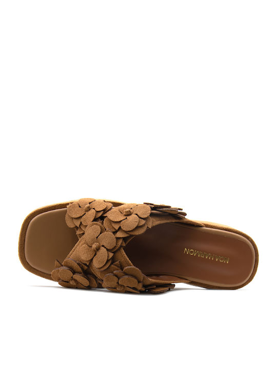 Γυναικεία Σανδάλια Flatforms Ταμπά