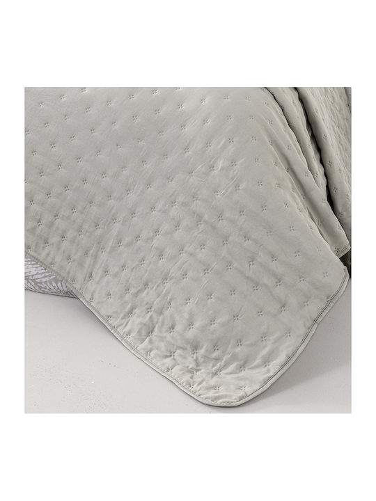 Nima Clay Set Coverlet Single Microfiber Clay Taupe 160x240cm