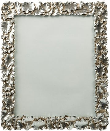 Zen Collection Photo Frame with Silver Plastic Frame 20x25