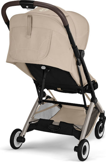 Cybex Orfeo Baby Stroller Suitable for Newborn Almond Beige / Taupe Frame 6.3kg