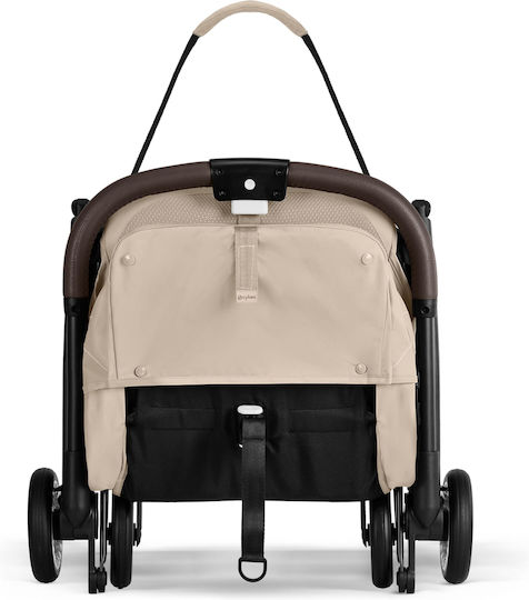Cybex Orfeo Baby Stroller Suitable for Newborn Almond Beige / Taupe Frame 6.3kg