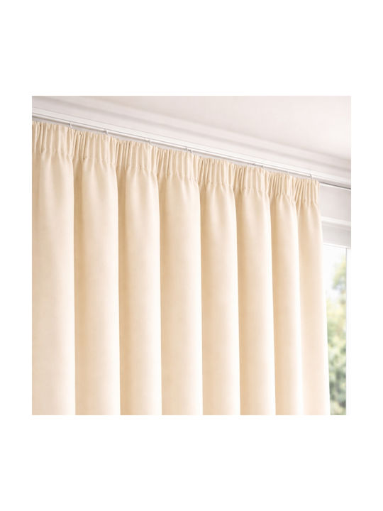My Home Luxury Window Curtain With Beige Pencil Pleat 280x270cm