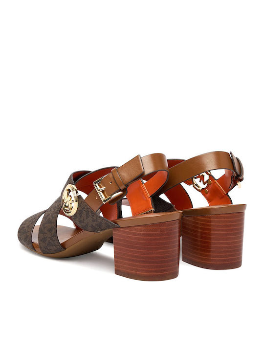Damen Sandalen Braun