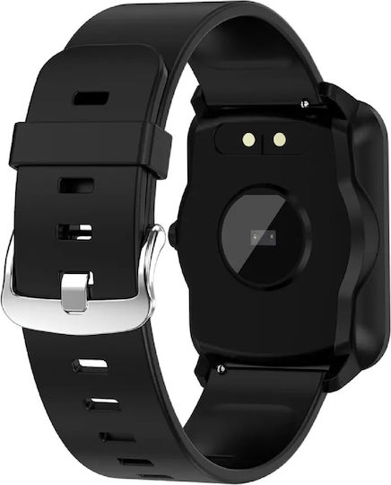 Bemi Kix Smartwatch cu Pulsometru (Negru)