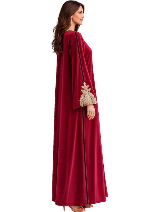 Pen-ky Winter Women's Robe Burgundy