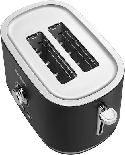 Kraft & Dele Toaster 2 Schlitze 1000W Schwarze