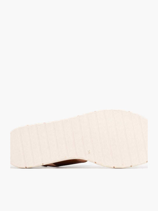 Summer Women's Platforms Tabac Brown