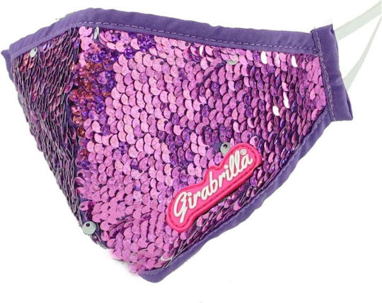 Nice Group Non-Reusable Surgical Protective Mask For Kids Purple 1 Piece