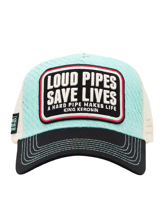 King Kerosin Καπέλο Loud Pipes Trucker Cap King Kerosin Καπέλο Loud Pipes Trucker Cap