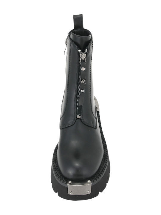 Stiefeletten Damen Schwarz