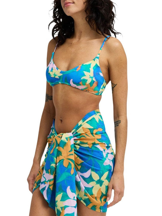 Billabong Wrapped Up Cover Up Agua Flores