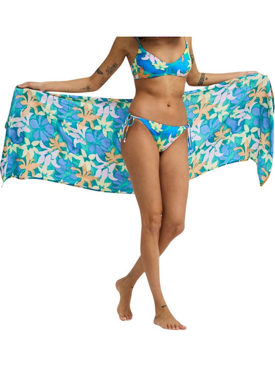 Billabong Wrapped Up Cover Up Agua Flores