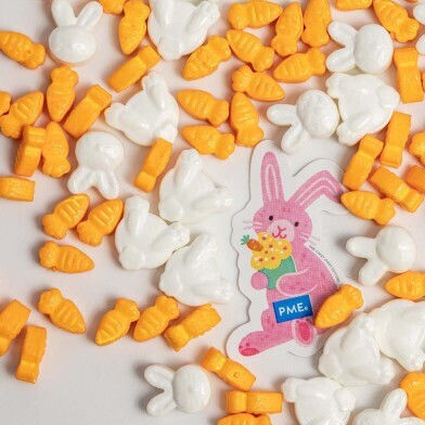 Bunnies & Carrots Sprinkle Charms 25γρ./0.9oz Pme