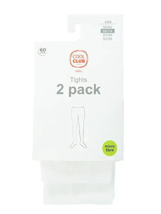 Cool Club Set Kids Tights White