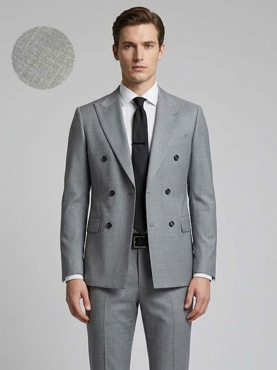 Мъжки Костюм Grey